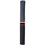 Sun Mountain Mid-Stripe Alignment Stick Cover - Black/Gunmetal/Red