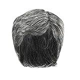 Satin Hair Bonnet for Sleeping Men's Wig With Wig Net Natural White Hair Gray And Silver Hair Color Heat Wig Size Adjustable Big Curly Wig for Women
