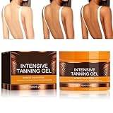 Generic Intensive Tanning Luxe Gel, Tanning Cream Tanning Accelerator Cream, Sunbed Tanning Accelerator, Brown Premium Tanning Accelerator Cream, Dark Tanning Gel Achieve A Natural Tan Skin (1PC)