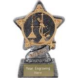 Science Trophy by Infinity Stars Antique Silver 10cm (4")
