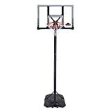 Lifetime Front Court Steel-Framed Shatterproof Portable Basketball System, 44-Inch, Black
