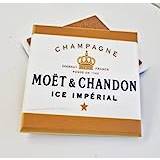 Champagne Coaster, Rose Marble Coaster, Champagne Lover Coaster gift, Made of marble Coaster (Moet Ice Imp.)