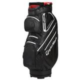 "TaylorMade Storm Dry Waterproof Golf Cart Bag - Black/White/Red - V9716801"