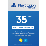 PlayStation Store £35 GBP Gift Card (UK) - Digital Code