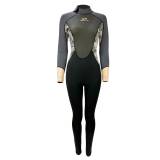 Sola Womens Ignite 3/2mm Wetsuit - Grey Floral - 2022 - 18