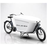 Raleigh Pro Cargo Bike Mid Motor 2022 - Electric Cargo Bike - White