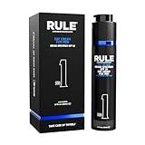 RULE 10-in-1 Mens Face Moisturizer with SPF 20 - Anti Aging Face Cream for Men - Collagen, Licorice Extract, Vitamin B, C, E Anti Wrinkle Men's Face Lotion Day Cream, Normal/Dry Facial Skin Care 1.7oz