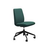 Stressless Laurel Low Back Office Chair - Fabric