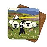 "Thank You for Doggy Sitting" Coaster by Thomas Joseph - Silly Sheep