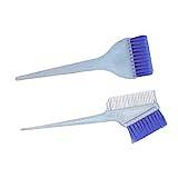 Hair Dye Brush, Home Safe Ergonomic Hair Dye Brush Comb For Hairdresser (Blue)