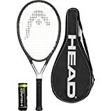 HEAD Ti S6 Tennis Racket, inc Protective Cover & 3 Tennis Balls (L5 (4 4/5"))