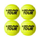 Head Tour Tennis Balls (Pack of 4)