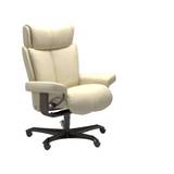 Stressless Magic Office Chair, Neutral Leather | Barker & Stonehouse