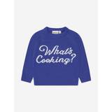 Kids What's Cooking Knitted Sweater in Blue - Blue / 4 - 5 Yrs