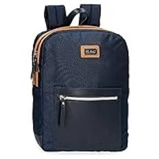 El Potro Chic Luggage- Messenger Bag, 38x28x9 cms, Azul