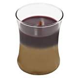Woodwick Dark Poppy Floral Night Medium Jar Candle