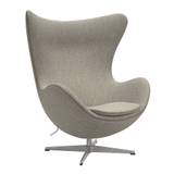 Fritz Hansen - Limited Edition 2023 Egg Chair™ Lounge Chair Fabric - grau/Kvadrat Moss 0005 (52% Baumwolle, 22% Viskose, 14% Polyacryl, 6% Leinen, 3%.