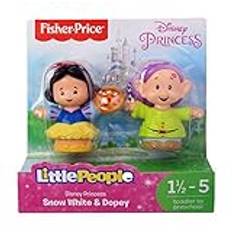 Fisher-Price Little People Disney Princess, Snow White & Dopey Figures Toy