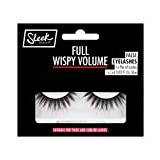 Sleek MakeUP False Lashes, Reusable and Easy to Apply, Latex-Free Glue Included, Full Wispy Volume, 1 Pair