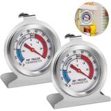 Xinuy - Freezer Thermometers, Refrigerator Thermometers, Temperature Thermometer, Round Thermometer, Fridge Thermometer