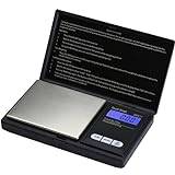 Digital Scales, 0.1x500g LCD Pocket Scales, High Precision Small Digital Kitchen Scale With Backlit Display, Tara Function Portable Weighing Scale For Gold, Jewellery, Food (500)