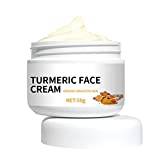 Turmeric Face Cream | Facial Skin Care Cream Moisturizer | Promotes Firm And Glowing Skin, Balance Facial Complexion, Turmeric Ingredient