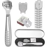 Callus planer foot file, stainless steel rasp files for foot care pedicure callus planer razor with box
