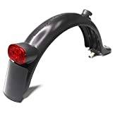 Odashen Upgraded Rear Mudguard Fender with Tail Light for MI 1S / Pro 2 / M365 Electric Scooter Accessories