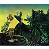 p5995 A4 Canvas Max Ernst The Nymph Echo - Art Painting Movie Game Film - Wall Gift Reproduction Old Vintage Decoration
