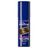Clairol Root Touch Up Spray, Temporary Grey Coverage & Volume 2-in-1 Spray, Light Brown, 75ML