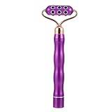 Housoutil Facial Massager Face Puffiness Roller Face Firming Machine Under Eye Roller Under Eye Tool Face Beauty Roller Dark Circle Remover Face Scraping Stick Portable Relax Stick Purple