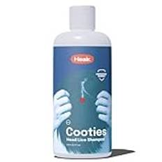 Healr Cooties Head Lice Shampoo, 250ml, Head Lice Treatments, Dry Scalp Shampoo: Lice and Nit Treatment, Shampoo for Itchy Scalp, Nit Treatment for Kids, Lice Shampoo for Adults, Anti Lice Shampoo