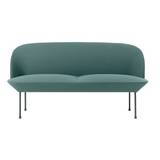 Muuto Oslo Sofa - Color: Grey - Size: 2-Seater - MOSLSF2-DKGY-M139966