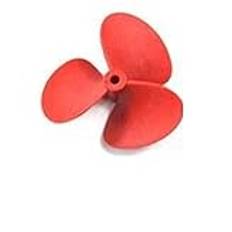 70 80-90-100MM RC Boat Prop Paddles Propeller/Shaft Dia 5MM CW CCW For Rc Burrowing Boat Dragnet Boat Trawler Underwater Robot(Size:80MM R)