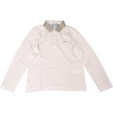 Lanvin Boys White/ Grey Polo Shirt - 5 Years