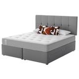Sealy Newman Support Superking 4 Drawer Divan Bed - Grey