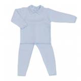 223-317 Granlei Boys Knitted Tracksuit Baby Blue
