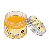 SFNTION Milee Hand Mask Milk Honey Peel Hand Peel Mask Visualsource 50G Milk Honey Exfoliating Moisturizing Whitening Hand Care Mask
