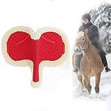 Numnah Horse Riding Saddle Pad Comfort Equine Fleeced Quilted Equestrian Supplies Outdoor Sports Riding Equipment Horse Saddle Pad Performance Fluff Fabric Jumping,Red