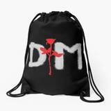 Drawstring Bag Depeche Mode pablho music Sport Gym Shoe Backpack
