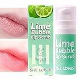 Lip Exfoliator | Bubble Conditioning Lip Exfoliator,Lip Scrub Gentle Exfoliant, Sugar Lip Polish And Lip Exfoliator Scrubber for Chapped And Dry Lips Luckxing