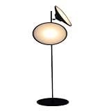 WCQSYY Floor Lamp Floor Lamp Post-Modern Simple Hardware Art LED Bedside Bedroom Living Room Double-Headed Horn Lamp Floor Lamp Arc Floor Lamp