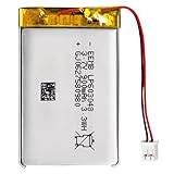 EEMB Lithium Polymer battery 3.7V 900mAh 603048 Lipo Rechargeable Battery Pack with wire JST Connector-confirm device & connector polarity before purchase