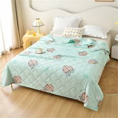SHEIN PC Thin Quilt Summer Lightweight ComforterMachine WashableLightweight Blanket Comfy BreathableFloral Print