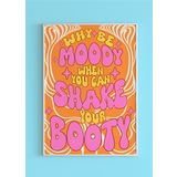 A4 Shake Your Booty Wall Print