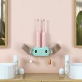 Single Electric Toothbrush Holder Wall Mounted Bathroom Accessory in Cute Elf Design