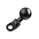 Camera Accessories 25mm Ball Head Motorcycle Rearview Mirror Screw Hole Fixed Mount Holder for DJI Osmo Action, GoPro HERO8 Black/HERO7 /6 /5, Xiaoyi and Other Action Cameras(Black) ( Color : Black )