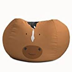 rucomfy Beanbags Animal Kids Bean Bag. Toddler Bedroom Chair. Machine Washable. Comfortable & Durable. 60 x 80cm (Beanbag Only, Horse)