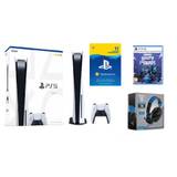 Sony PlayStation 5 | PS5 Game Console + 12 Month PS Plus + Fortnite Legends + Turtle Beach Headset.