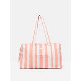 Dolly Pink & Orange Striped Weekend Bag
